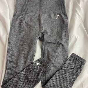 GYM SHARK vital seamless gray leggings size SMALL